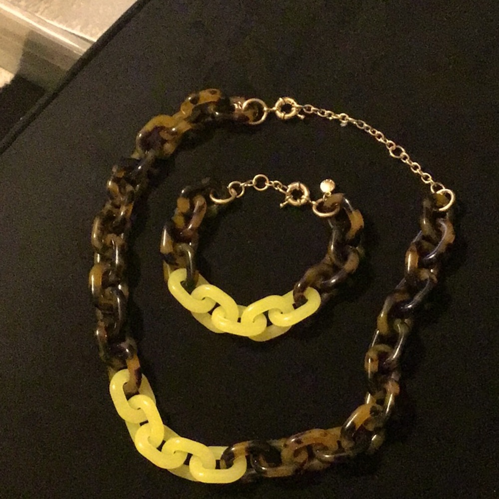 Tortoise Chain Link Necklace